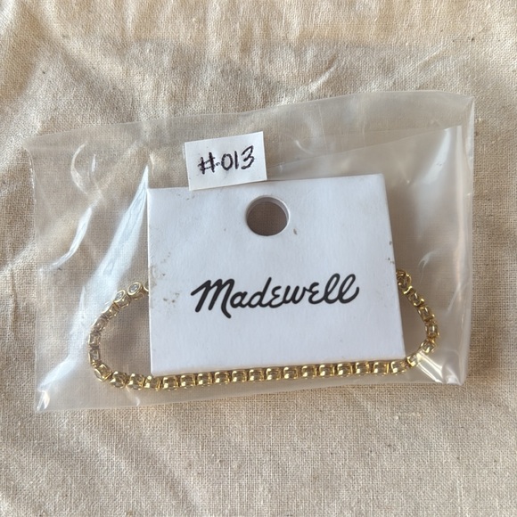 Madewell The Tennis Collection Bezel Set Crystal Bracelet - Picture 7 of 7